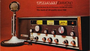 TRAM D201 23 Channel Valve Base Station CB Radio